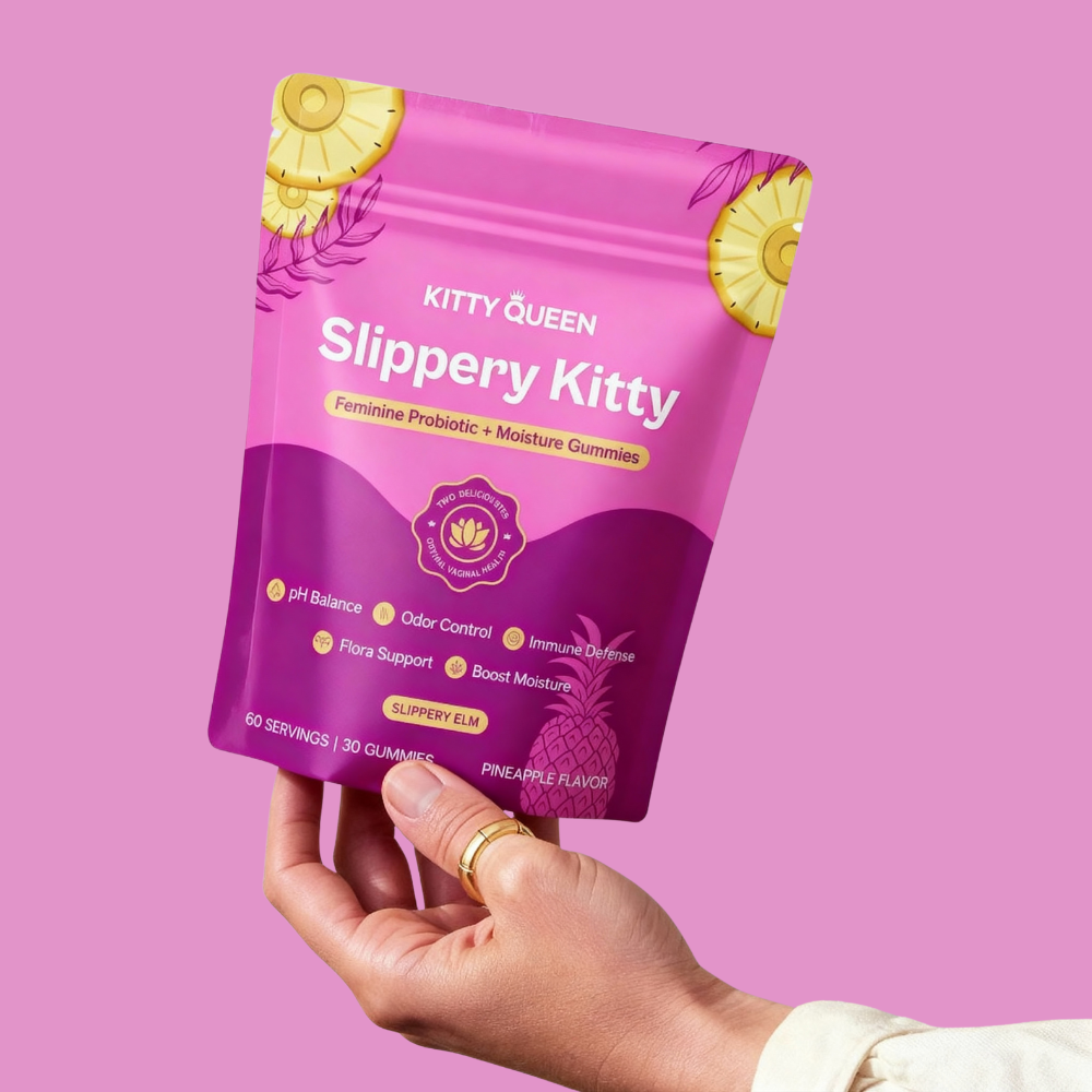 Slippery Kitty - Feminine Probiotic + Moisture Gummies