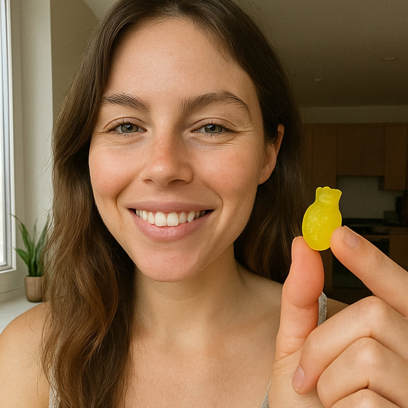 Women’s Probiotic + Slippery Elm Gummies for Enhanced Intimate Health