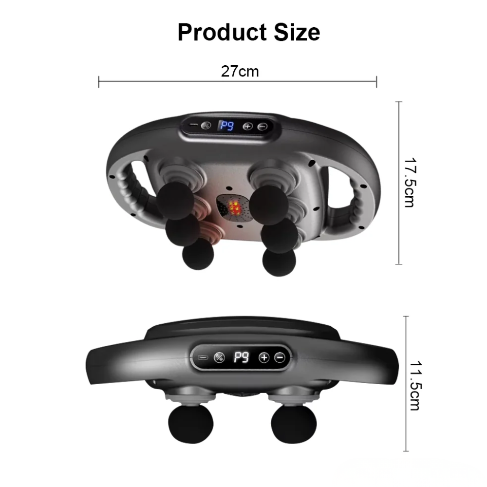 KneeDex™ 6-Head Massager