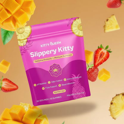 Slippery Kitty - Feminine Probiotic + Moisture Gummies