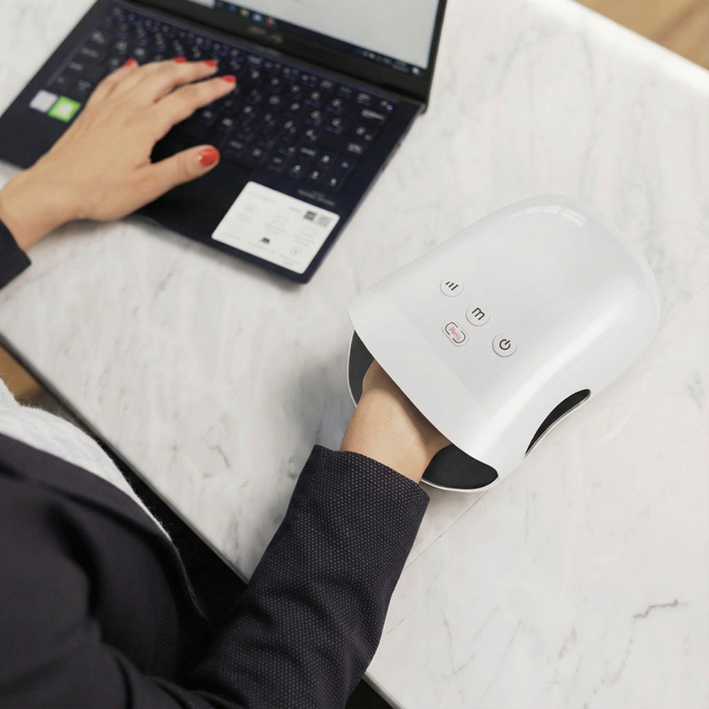 Cordless Hand Massager with Heat and Compression for Arthritis and Carpal Tunnel