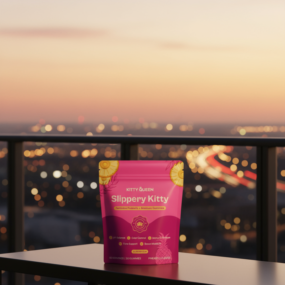 Slippery Kitty - Feminine Probiotic + Moisture Gummies