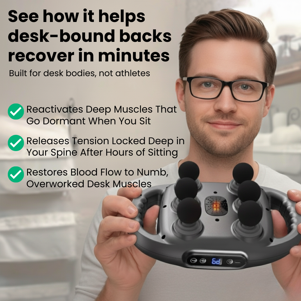 KneeDex™ 6-Head Massager