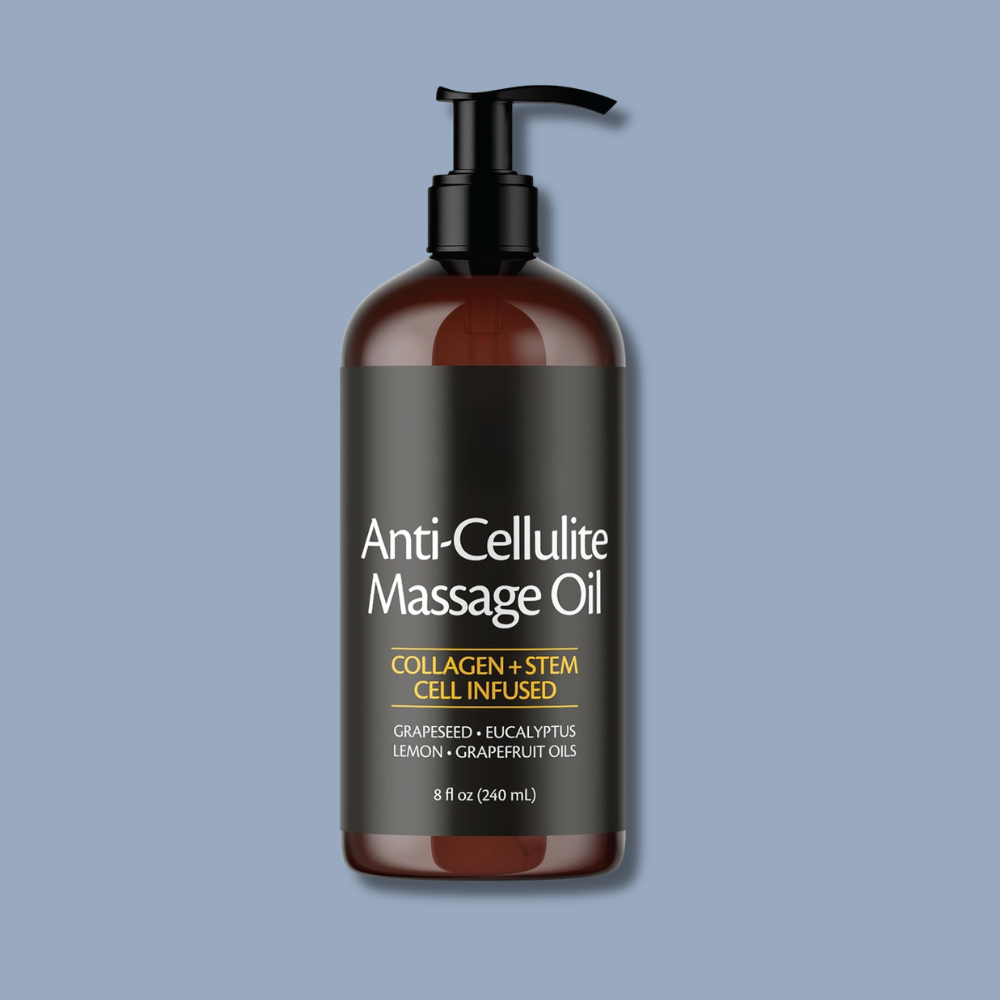 CelluGone™ - Anti Cellulite Roller + Massage Oil Kit