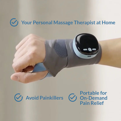 Mirelio™ - Smart EMS & Heat Therapy Wrist Massager