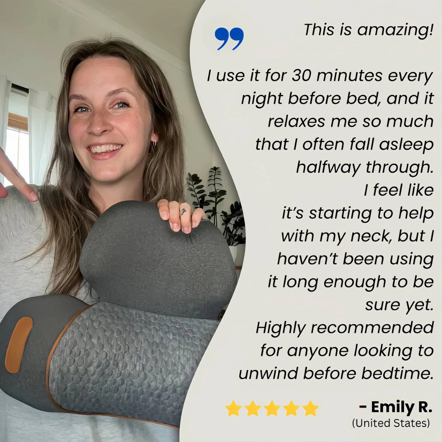 3-in-1 Neck Massage Pillow